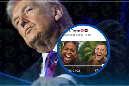 Trump difunde video racista sobre los Obama y genera polémica