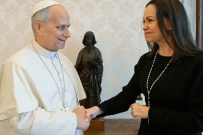 El Papa León XIV recibe a María Corina Machado en el Vaticano