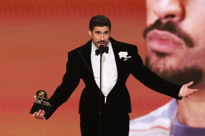Bad Bunny gana Álbum del Año en los Grammy por disco en español