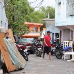Lluvias intensas causan graves inundaciones en Los Alcarrizos