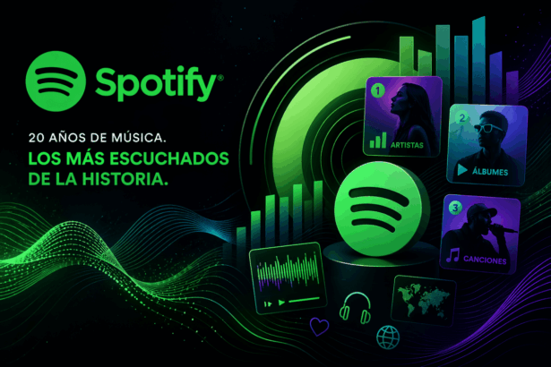 Spotify: los artistas y álbumes más escuchados en 20 años