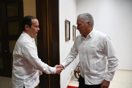 Díaz-Canel y Canciller de Panamá refuerzan lazos en La Habana
