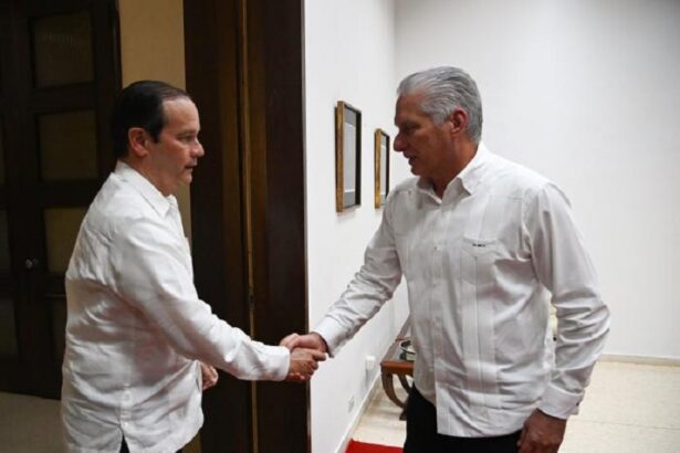 Díaz-Canel y Canciller de Panamá refuerzan lazos en La Habana
