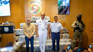 Incautan 564 paquetes de cocaína en operativo en Barahona