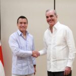 Noboa y Abinader acuerdan impulsar inversión y empleo regional