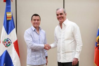 Noboa y Abinader acuerdan impulsar inversión y empleo regional