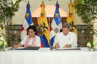 Ecuador y República Dominicana refuerzan agenda bilateral estratégica