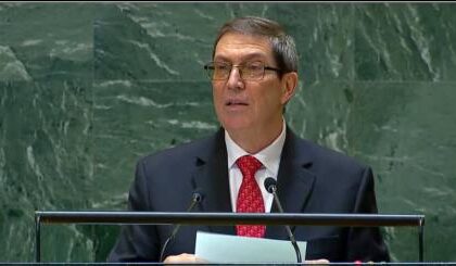 Cuba pide a la ONU frenar amenazas y bloqueo de EE UU