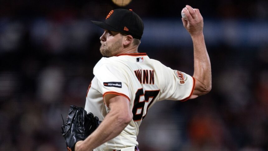 Giants colocan a Keaton Winn en lista de lesionados por codo