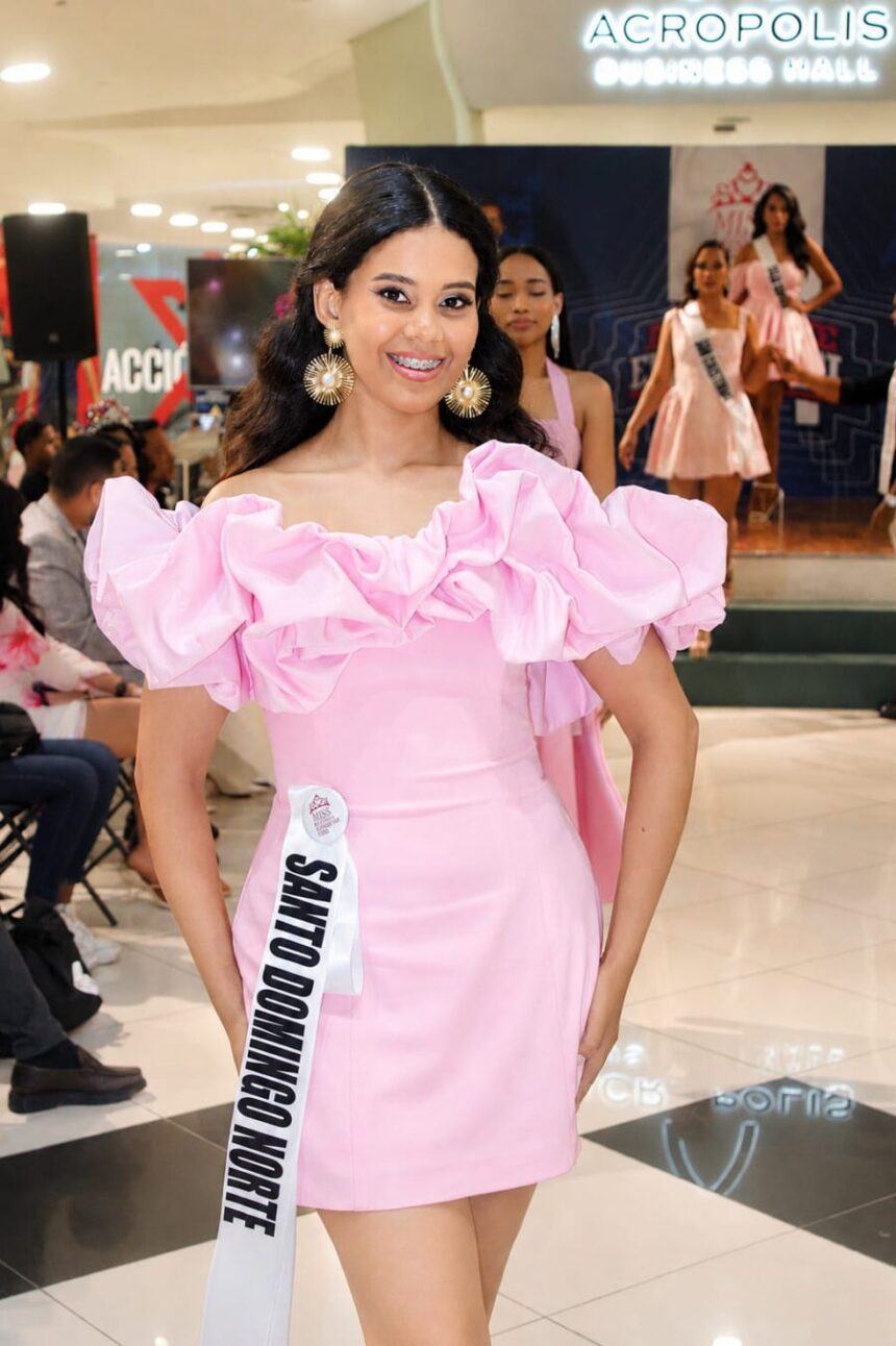 Yamell Monegro destaca en certamen nacional de belleza 2024